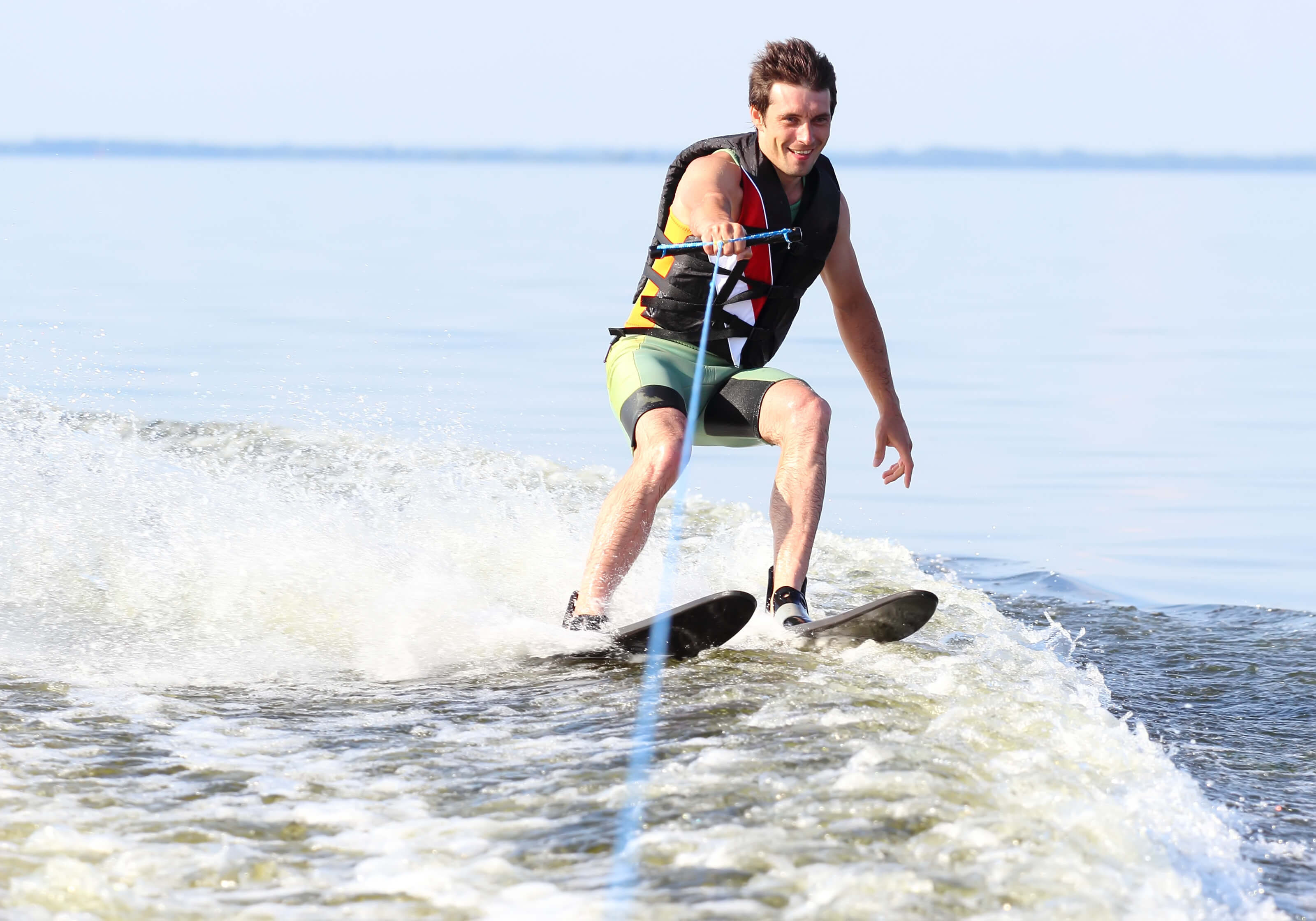 Zanzibar waterskiing